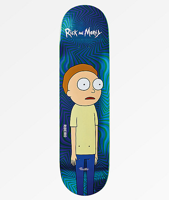Primitive x Rick and Morty Ribeiro Morty 8.1" Skateboard